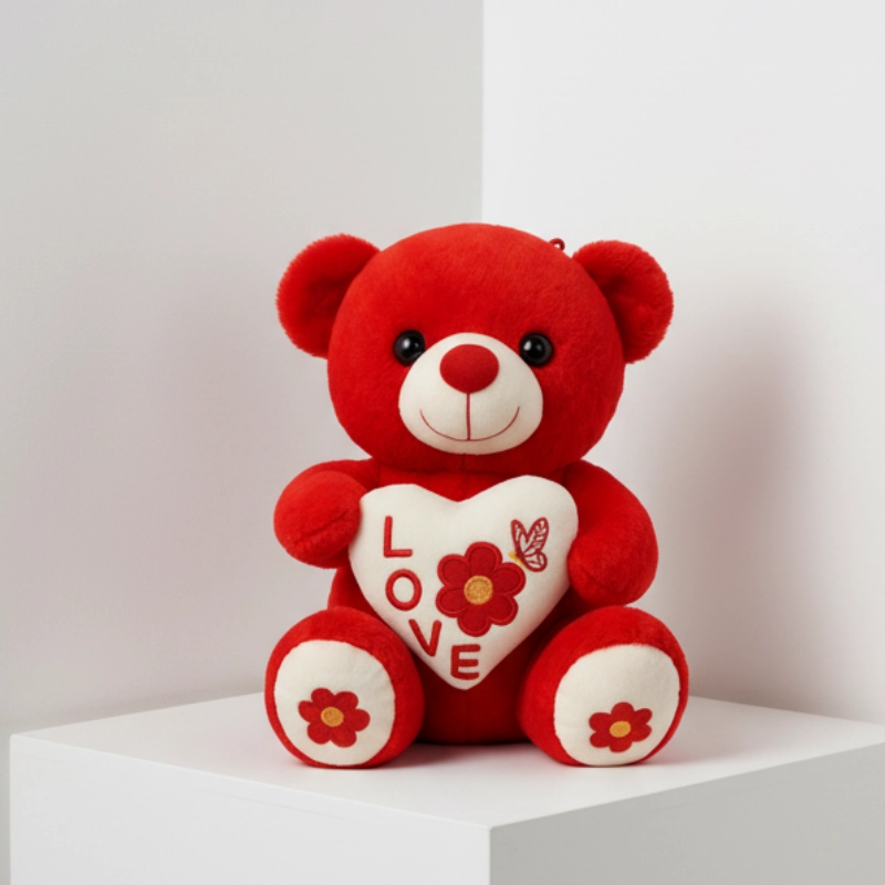 Red Love Teddy